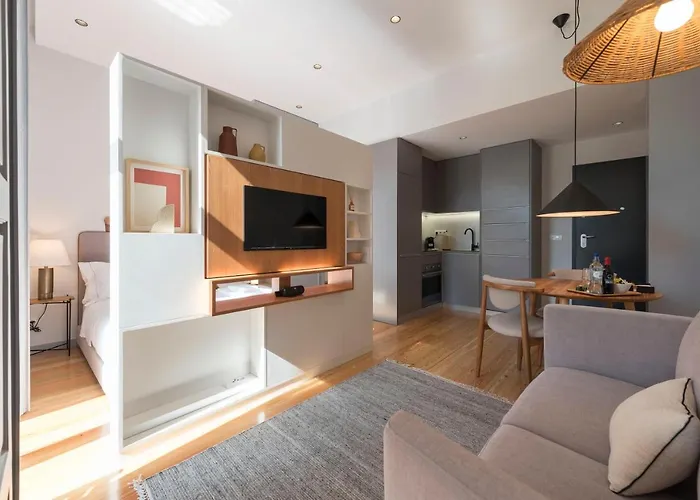 Tripas-coracao, Almada Charming Center Апартаменты Порту